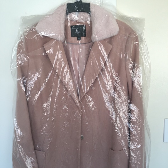 MAKE AN OFFER NWOT Pink Dorothy Perkins Coat - Picture 6 of 8
